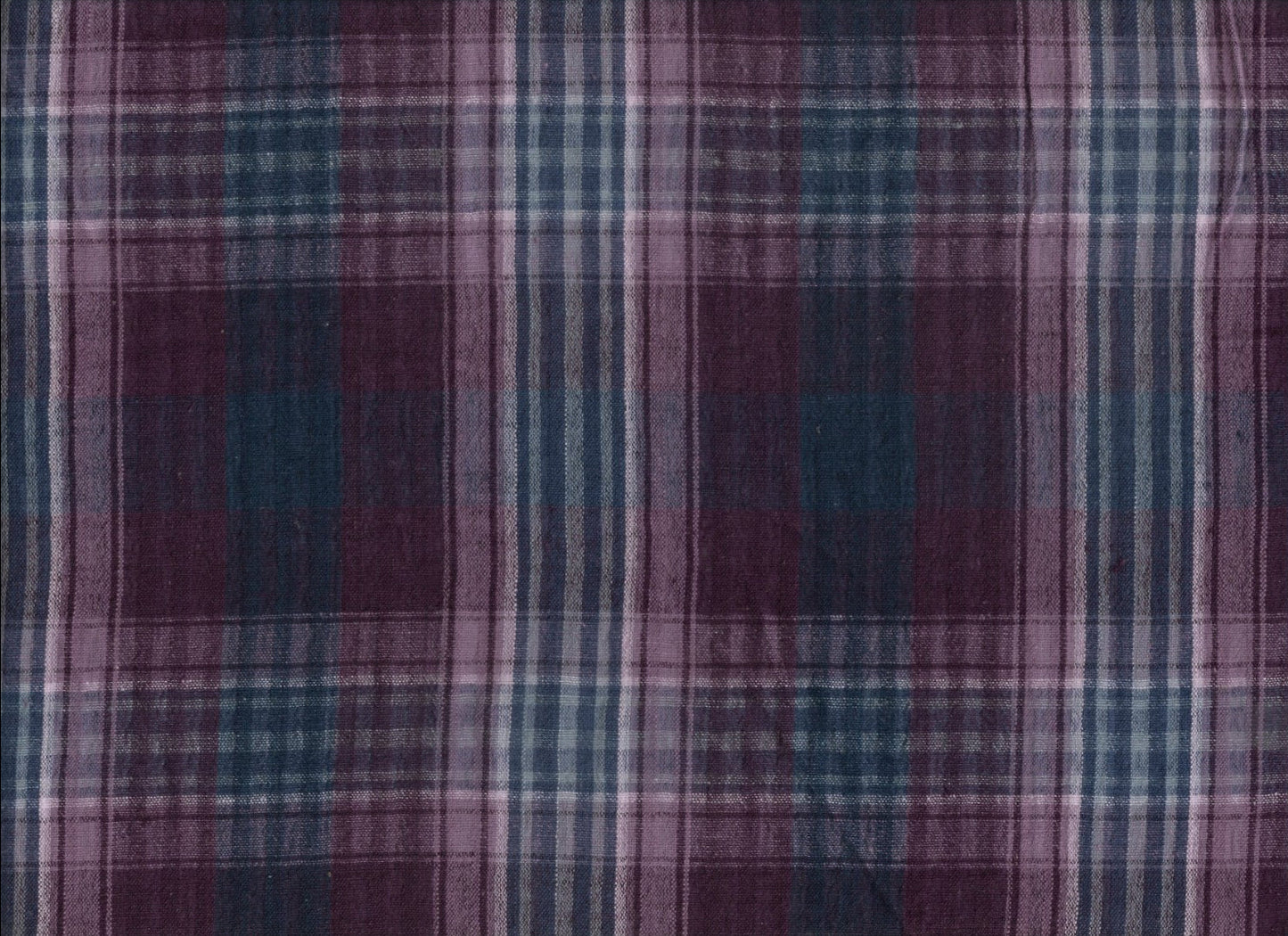 Dark Purple Cotton Blend Seersucker Fabric ā 60" Wide | Crinkled Texture, Lightweight & Wrinkle-Free