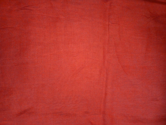 Dark Orange Cotton Linen Fabric – 57” Wide | Rich, Breathable & Textured | Natural Fiber Blend