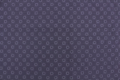 Grey Embroidered Double Gauze Crinkle Muslin – 55" Wide | Soft, Textured & Premium