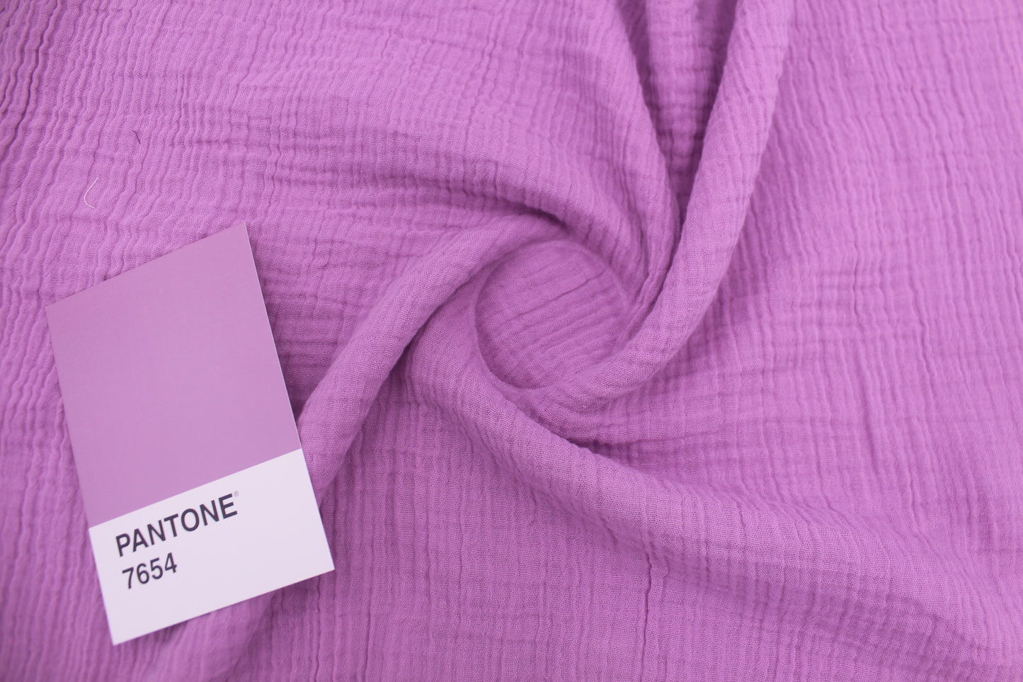 Double Gauze Muslin Crinkle Fabric – 50" Wide | 120 GSM, Ultra Soft, 20 Vibrant Colors Including RFD