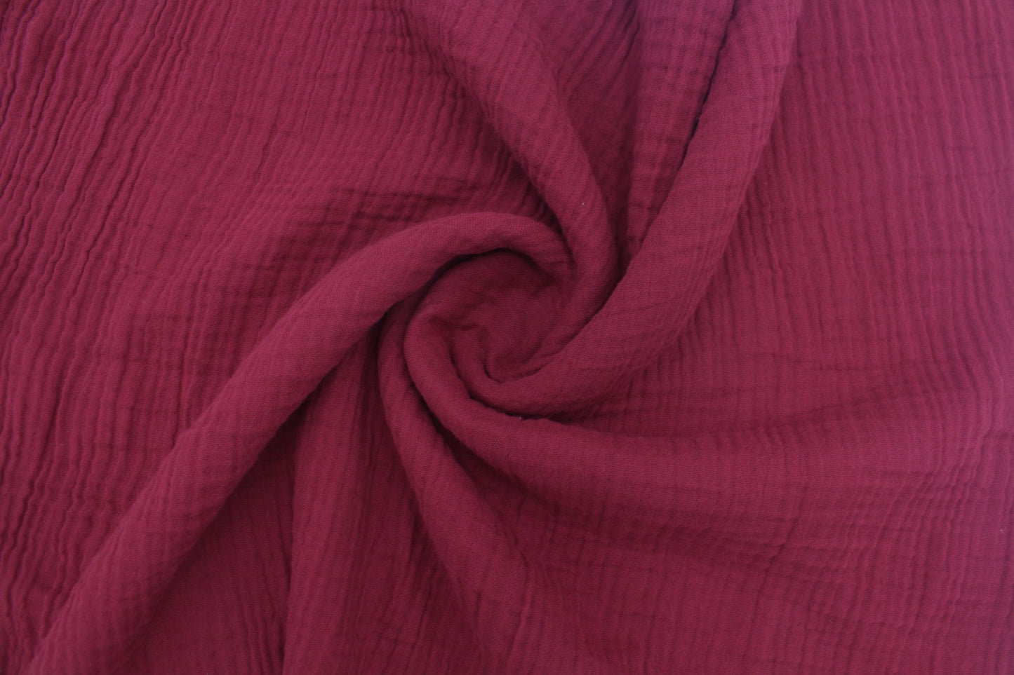 Double Gauze Muslin Crinkle Fabric – 50" Wide | 120 GSM, Ultra Soft, 20 Vibrant Colors Including RFD