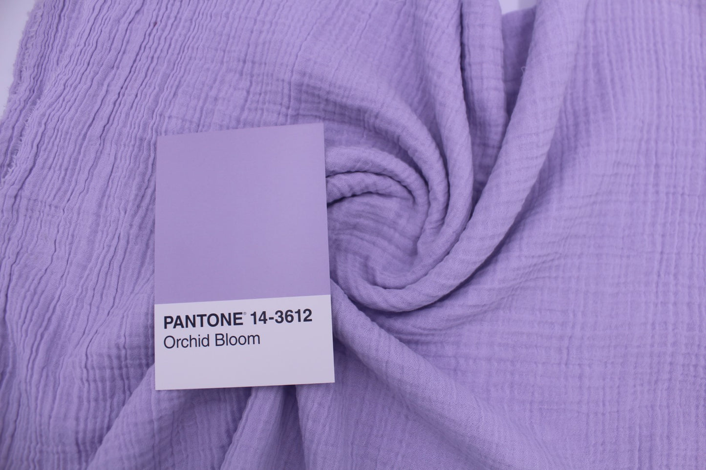 Double Gauze Muslin Crinkle Fabric – 50" Wide | 120 GSM, Ultra Soft, 20 Vibrant Colors Including RFD